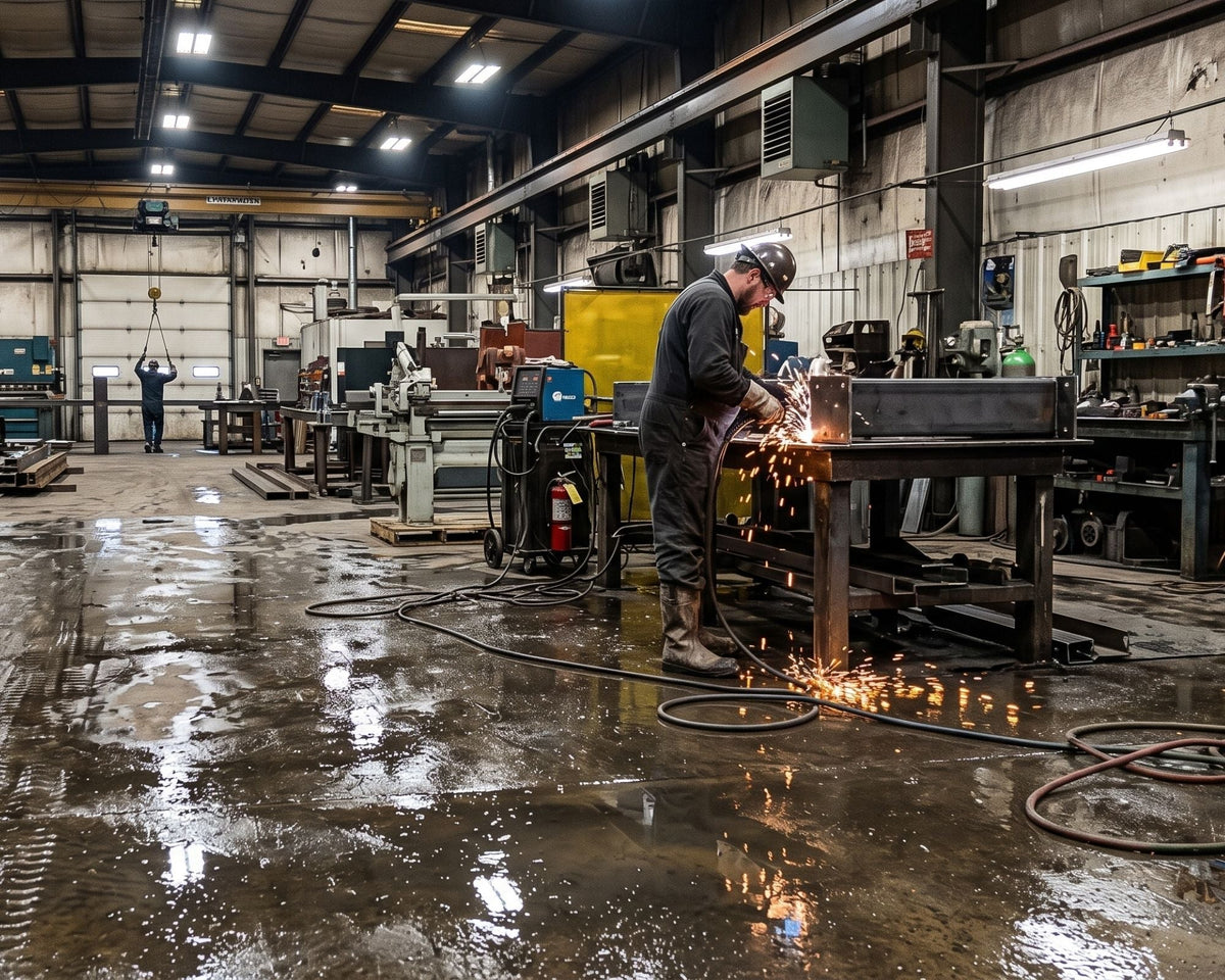 How to Choose Safety Floor Matting for Wet Industrial Areas