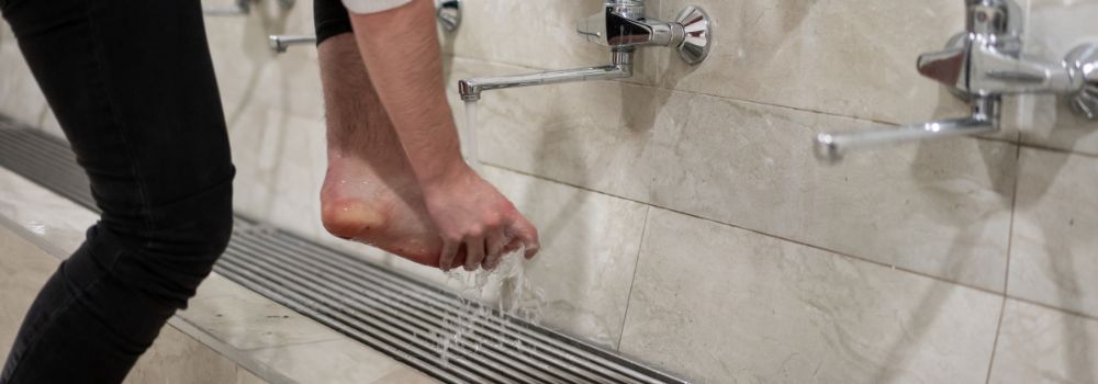 Wudu Feet Washing