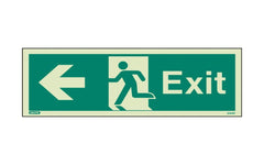 Photoluminescent Fire Exit Signs image