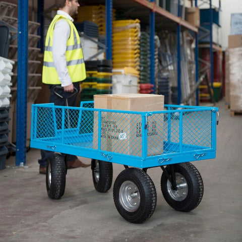 Trolleys with Pneumatic Wheels