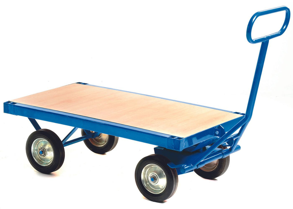 Heavy-duty turntable trucks with flatbed