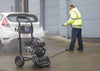 220 bar Petrol Pressure Washer - 6.5hp - In Use