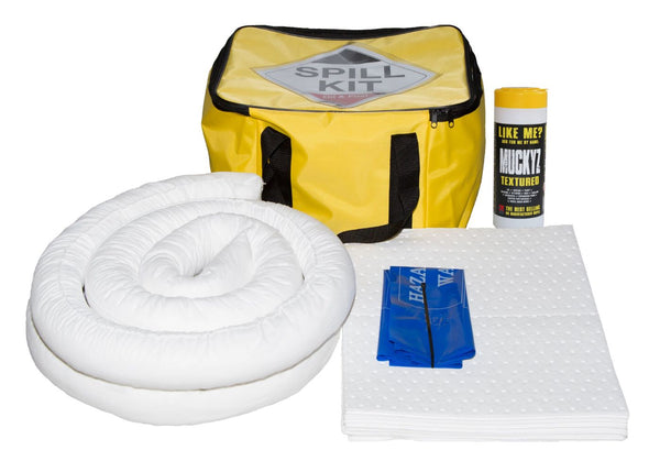 35 Litre Oil & Fuel Spill Kit in Cube Bag (6112356565163)