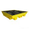 4-Drum Low-Profile Bunded Spill Pallet