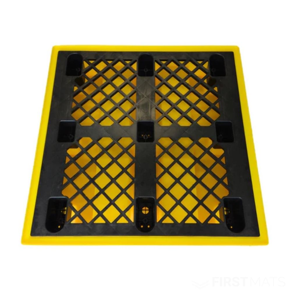 4-Drum Low-Profile Bunded Spill Pallet