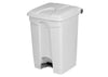 45L Indoor Recycling Pedal Bin - White