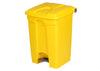 45L Indoor Recycling Pedal Bin - Yellow