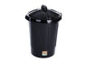 80-Litre Basic Black Plastic Dustbin 
