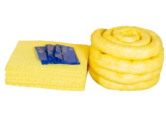 90 Litre chemical spill kit refill contents
