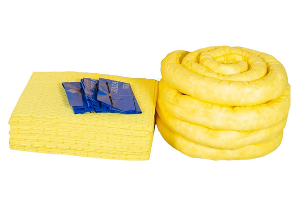 90 Litre chemical spill kit refill contents