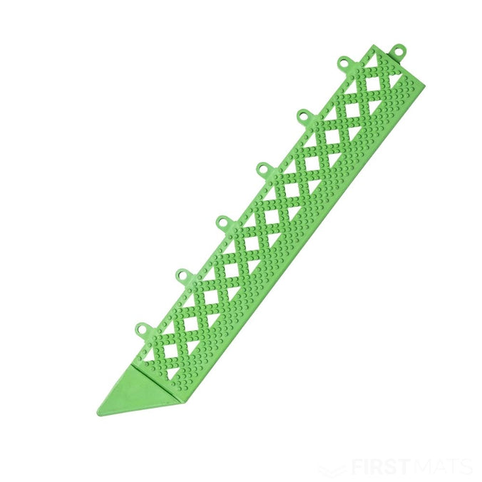 Green mat tile edge piece