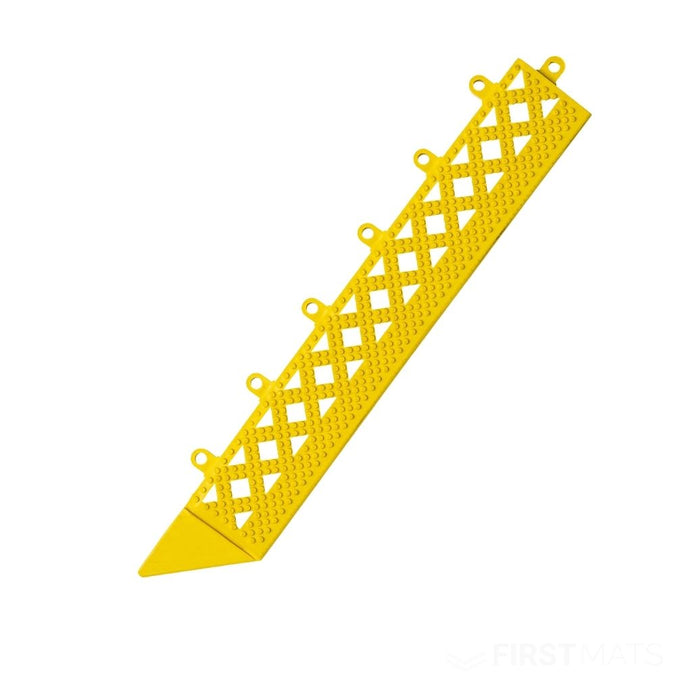Yellow mat tile edge piece