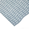 Aqua-Step Duckboard Matting Grey Corner Swatch