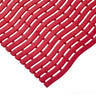 Aqua-Step Duckboard Matting Red Corner Swatch