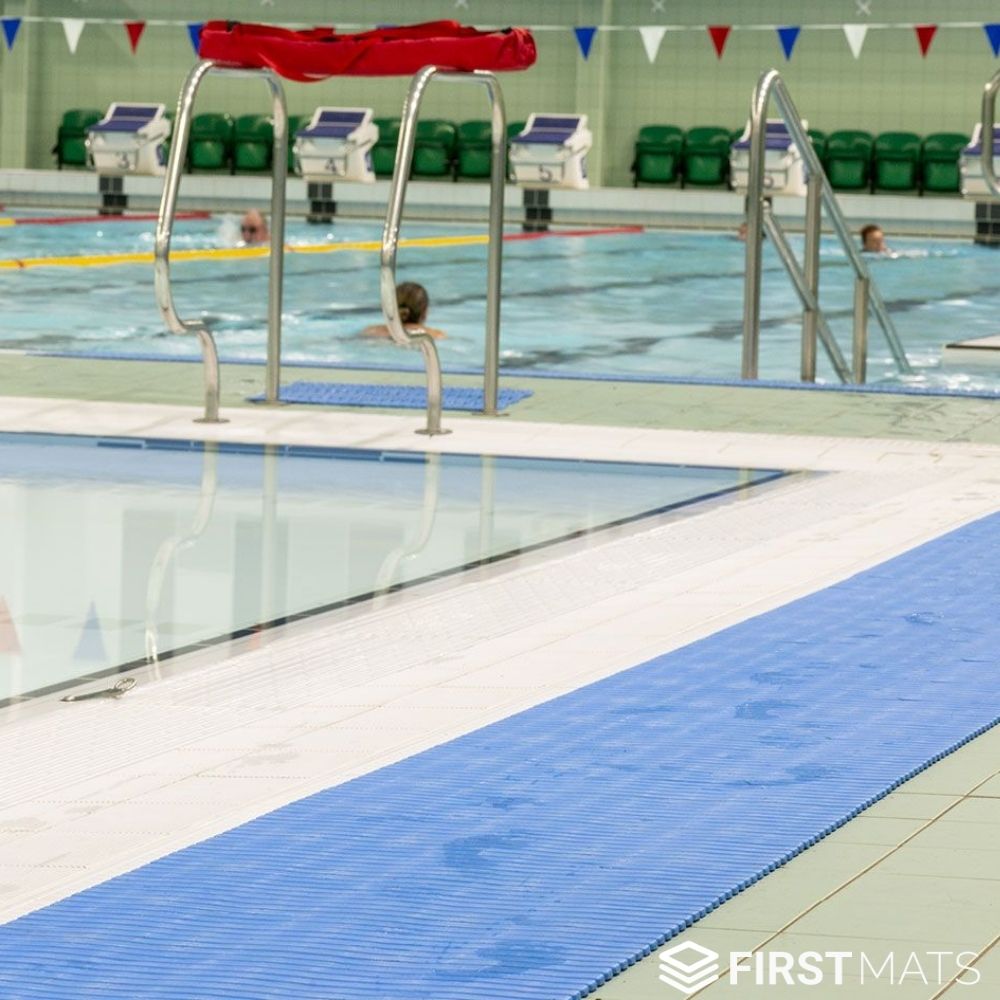 Aqua-Step Low-Profile Swimming Pool Matting