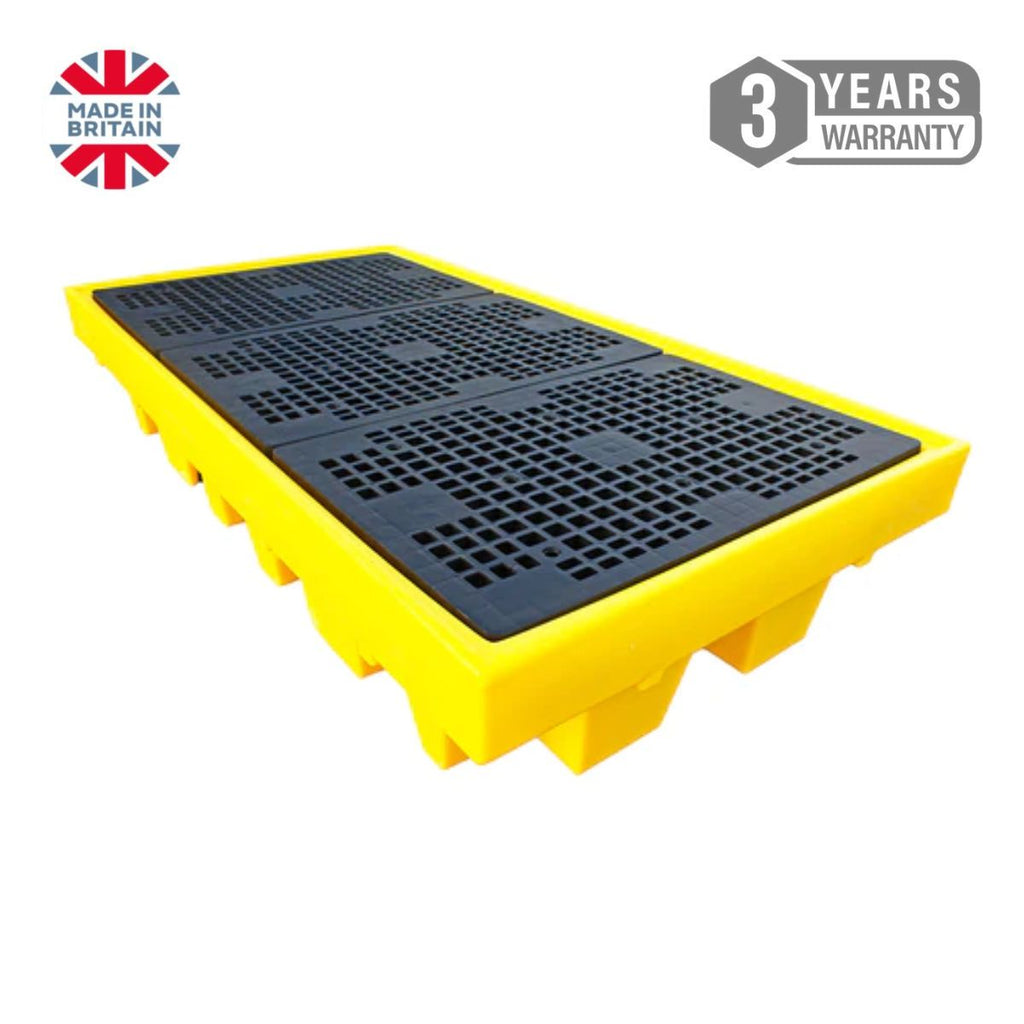 Double IBC Bund Pallet with Removable Deck