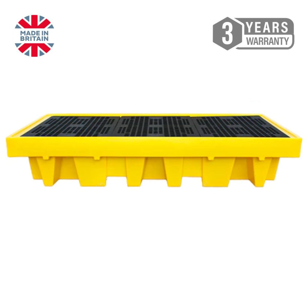 Double IBC Bund Pallet with Removable Deck