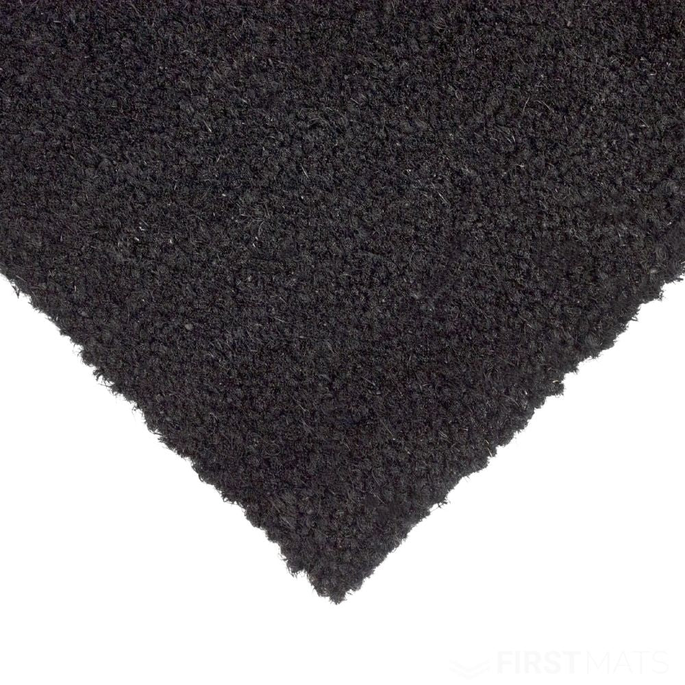 Black Coir Matting Roll - 17mm Thick