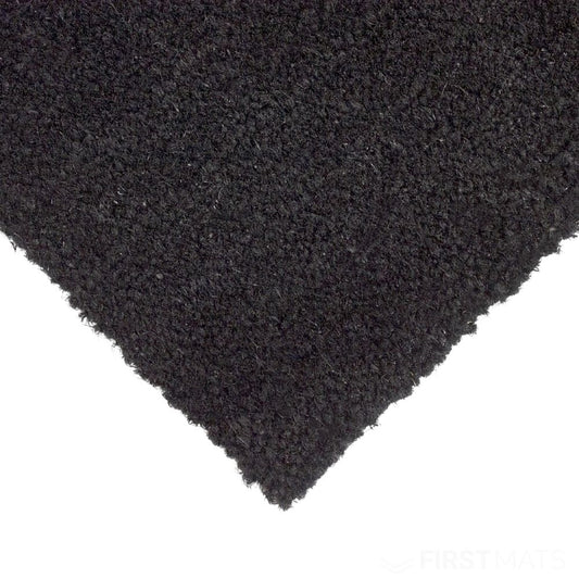 Black Coir Matting Roll - 17mm Thick