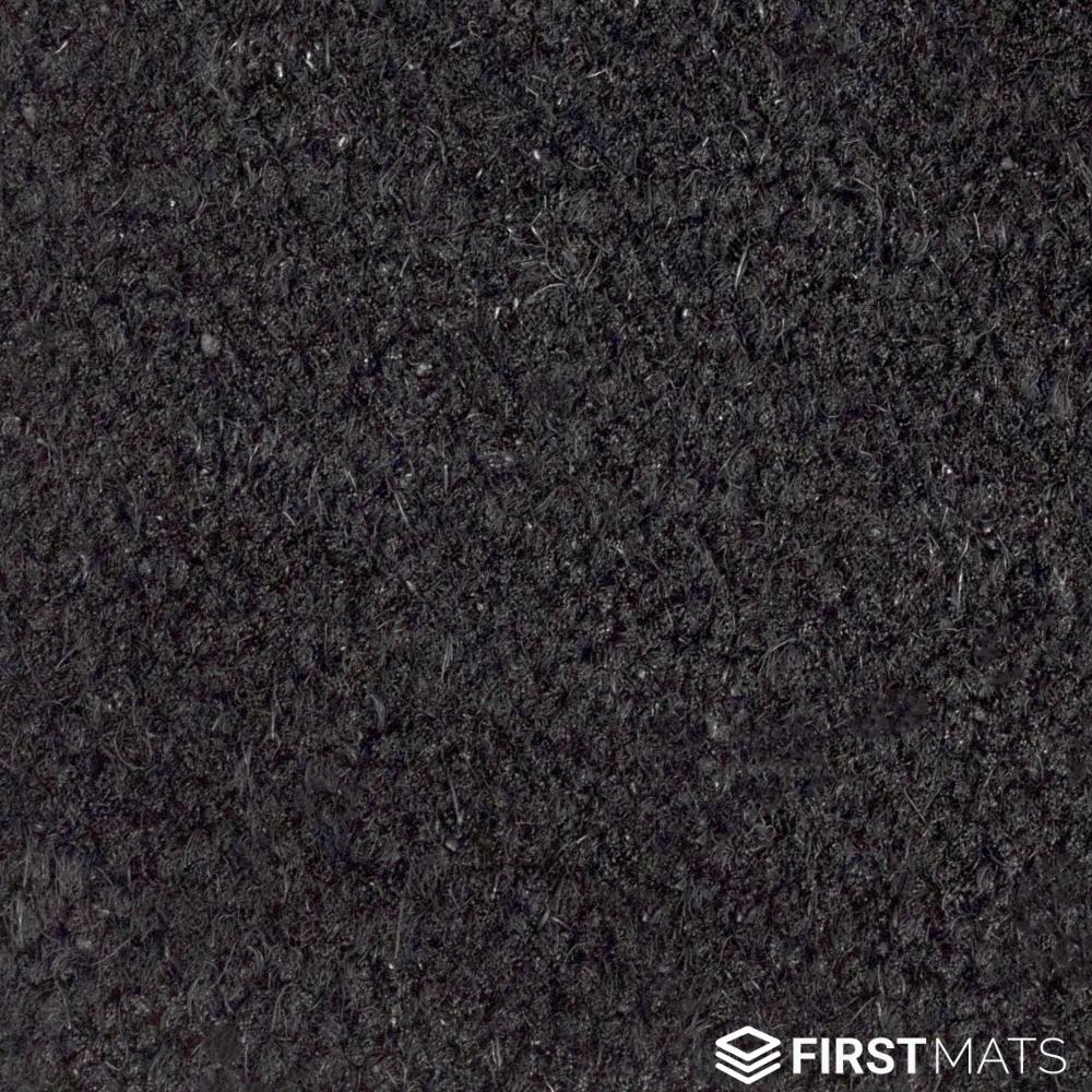 Black Coir Matting Roll - 17mm Thick