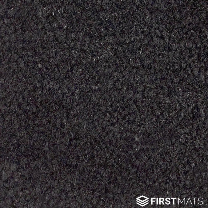 Black Coir Matting Roll - 17mm Thick