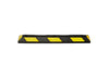 Black and Yellow Rubber Parking Stops 120cm