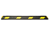 Black and Yellow Rubber Parking Stops 180cm