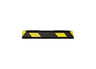 Black and Yellow Rubber Parking Stops 90cm