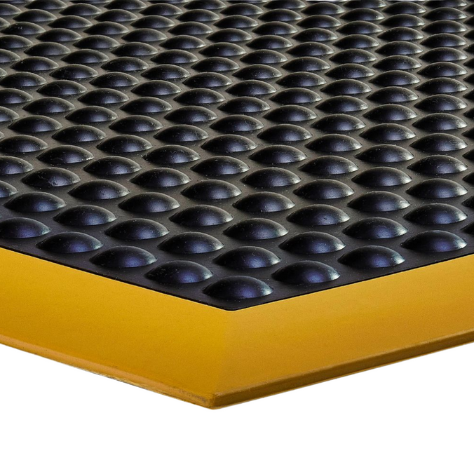 Bubble-Top Rubber Anti-Fatigue Mat