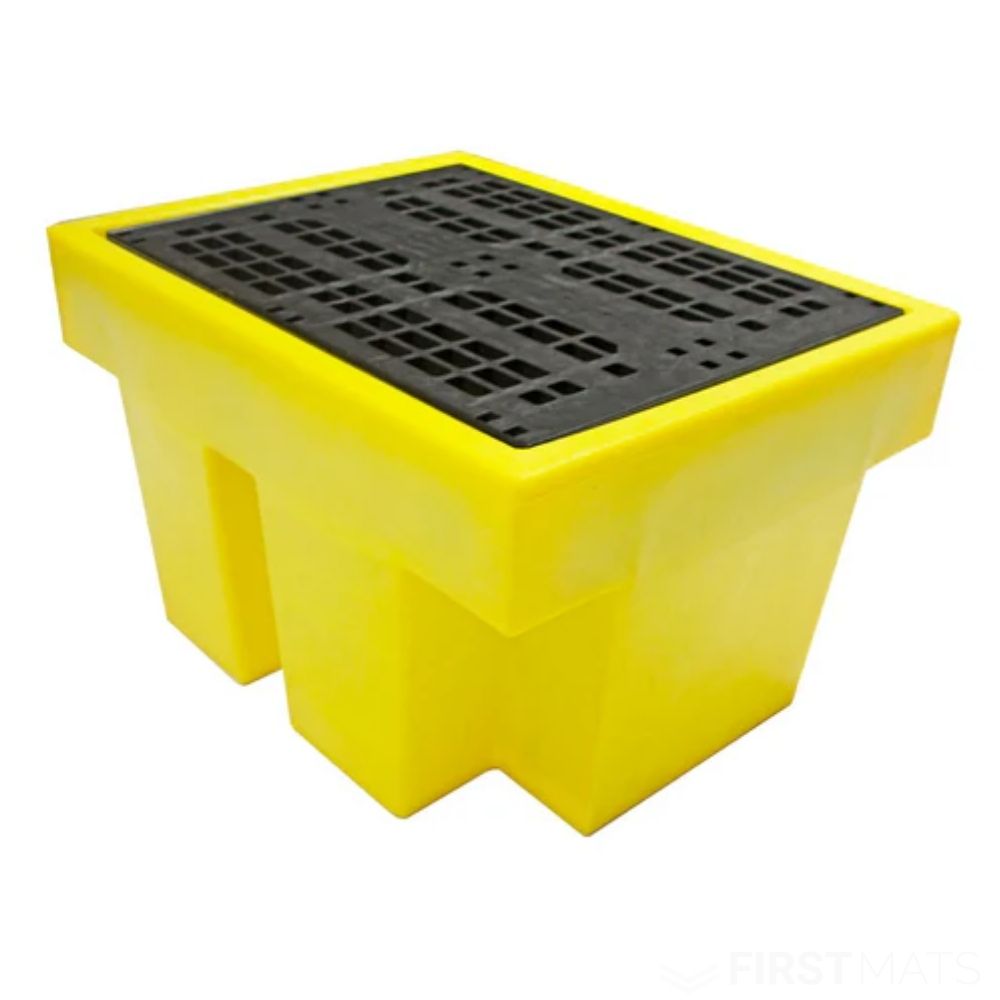 Bunded Spill Pallet for 1 x 205Ltr Drum