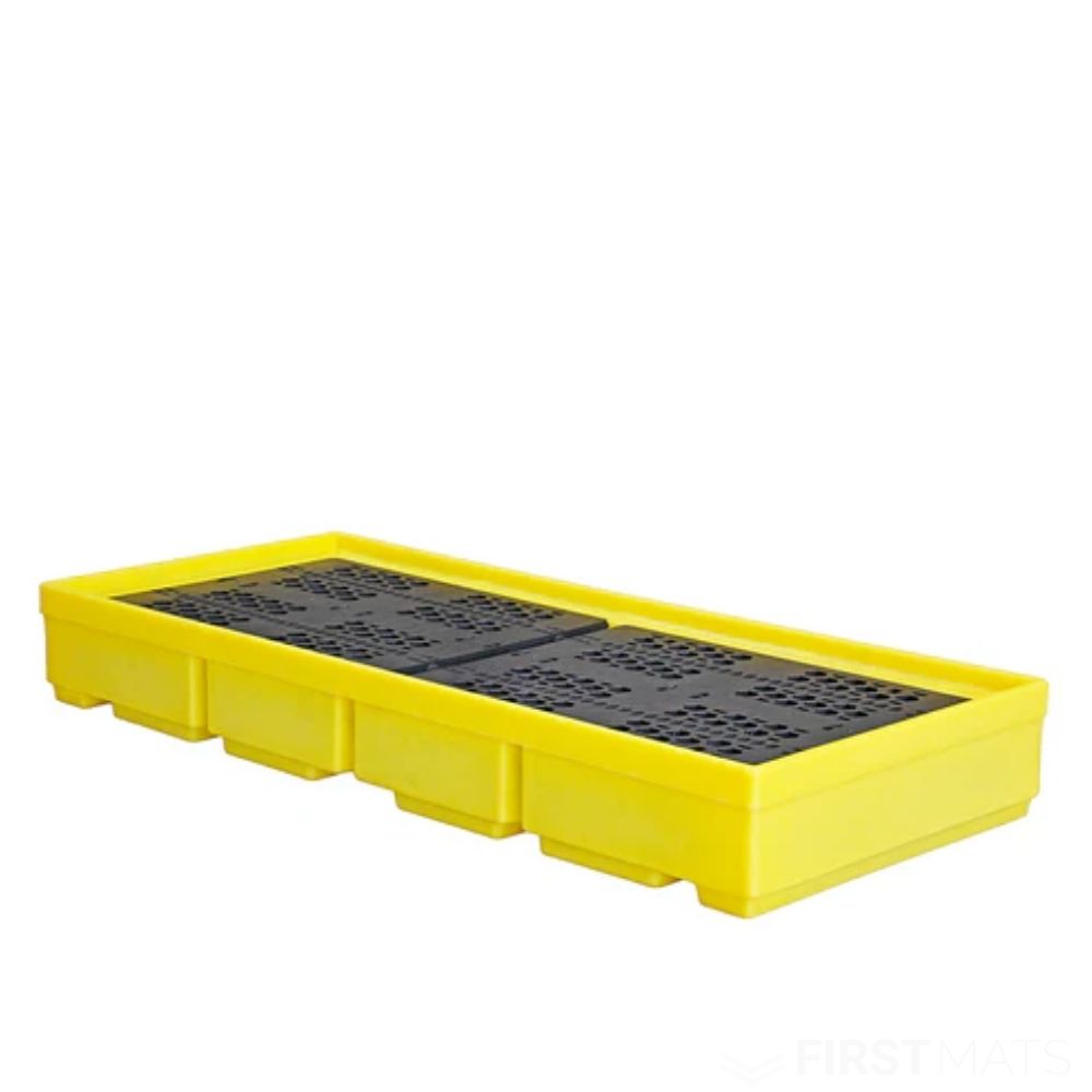 Bunded Spill Pallet for 3 x 205Ltr Drums
