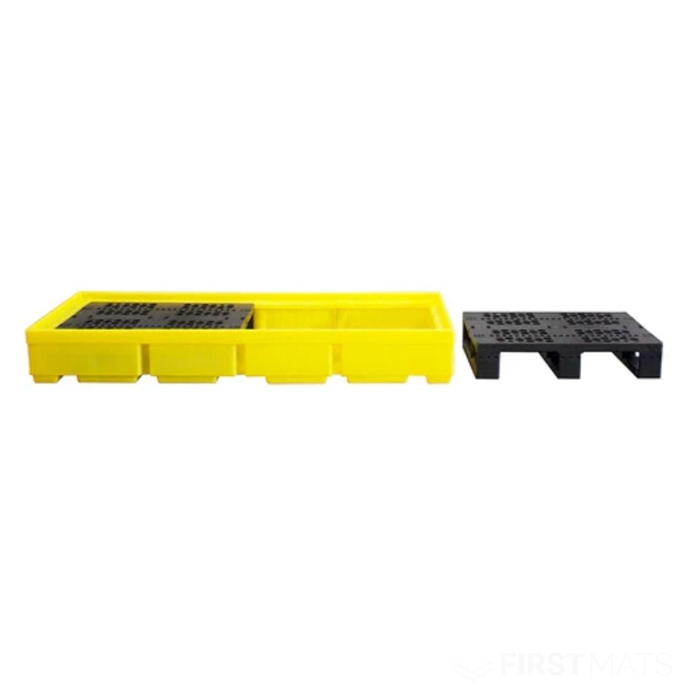 Bunded Spill Pallet for 3 x 205Ltr Drums