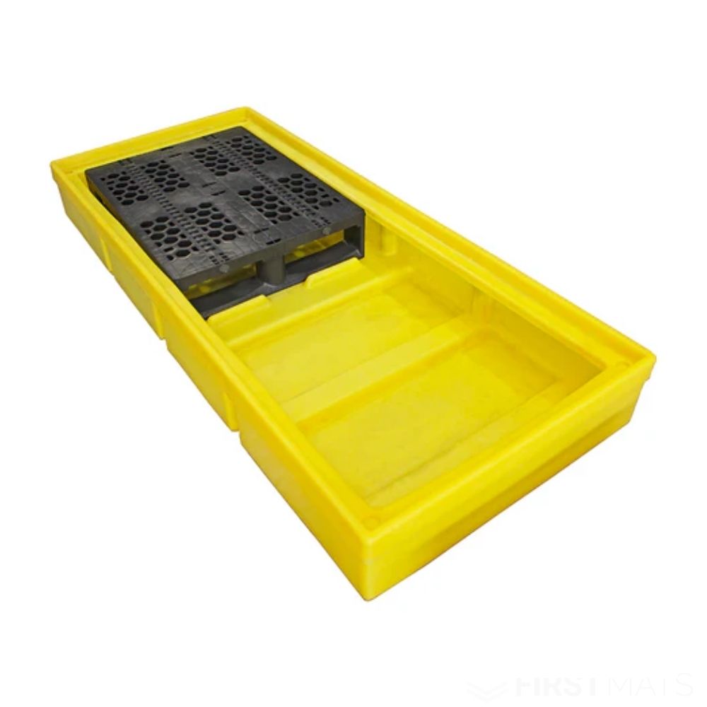Bunded Spill Pallet for 3 x 205Ltr Drums