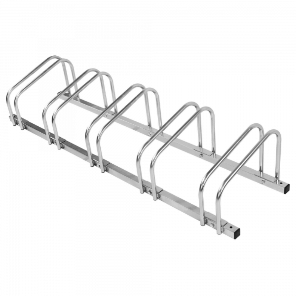 Compact Outdoor Cycle Parking Racks - 2 to 5 Bicycles