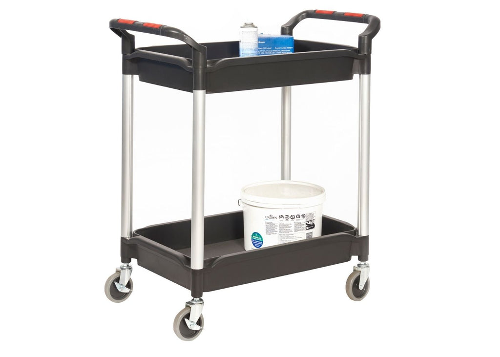 Deep Tray Shelf Trolleys - 2 Trays (4589903020067)