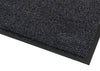 Dura-Plush Flame Retardant Door Mat - Black & Grey