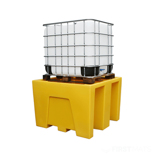 Single IBC Bund Pallet Without Deck