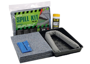 EVO Universal Spill Kit with Drip Tray (20 to 30 Litres)