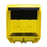 Eco 2 Drum Hard Covered Lockable Spill Pallet - Front View