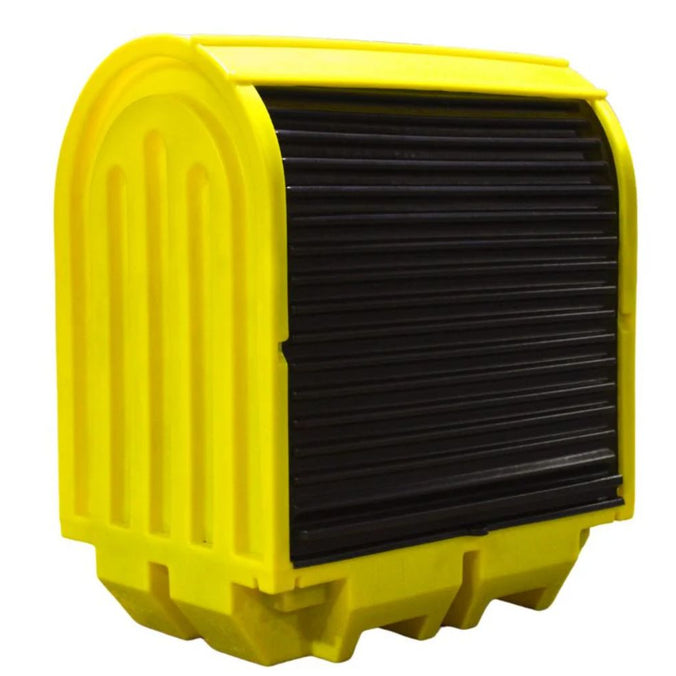 Eco 2 Drum Hard Covered Lockable Spill Pallet