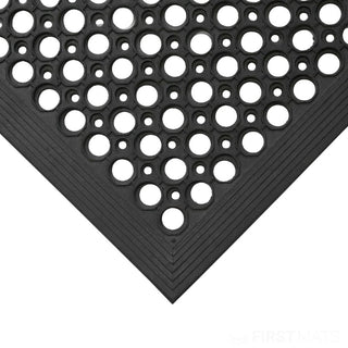 EntraGuard Rubber Door Mat with Holes