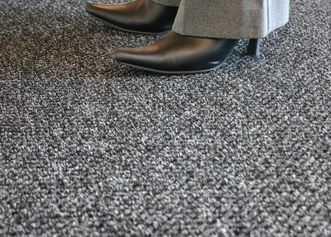 EntraMat Needle Punch Barrier Matting Roll (1m and 2m widths) - Charcoal