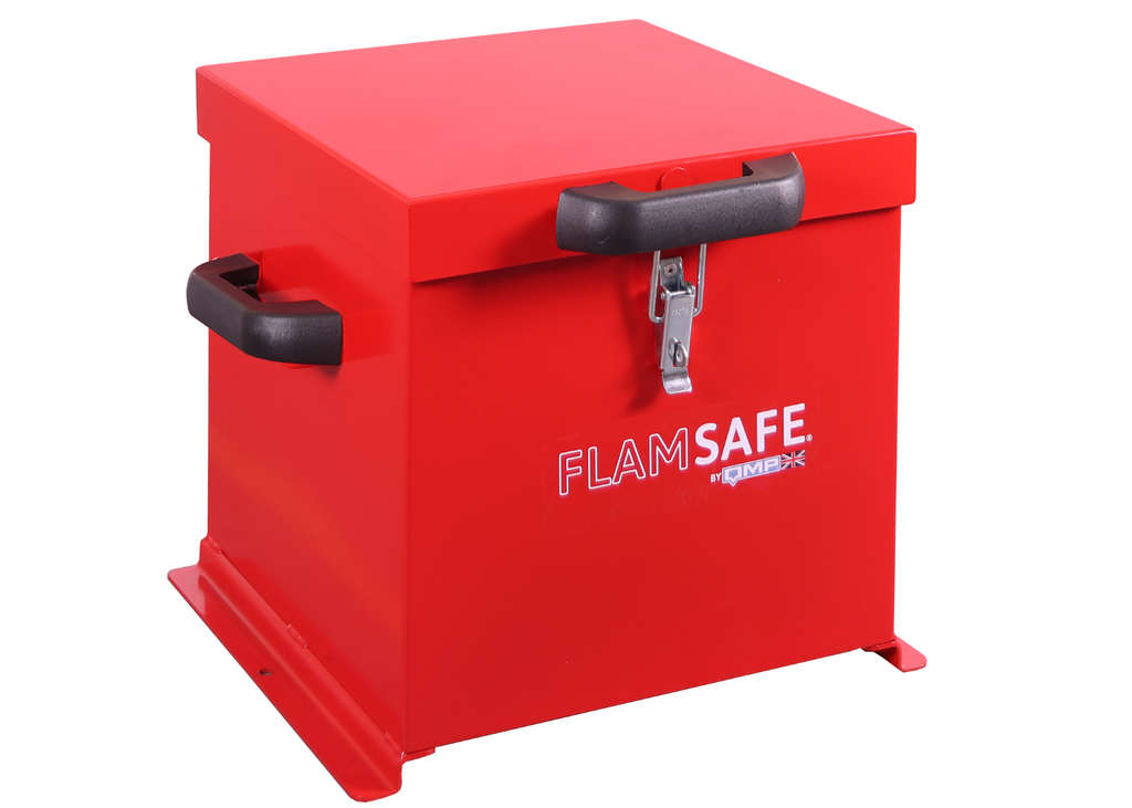 FlamSafe Secure Flammable Liquid Storage Box - 38cm x 36cm x 37cm