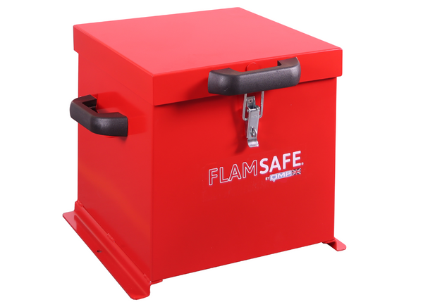 FlamSafe Secure Flammable Liquid Storage Box - 38cm x 36cm x 37cm