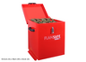 FlamSafe Secure Flammable Liquid Storage Box - 55.5cm x 46cm x 42cm With Items