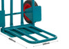 Folding Top Plate Sack Truck - 250kg Loads toe plate down (4583395328035)