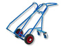 Gas Cylinder Trolley for Single Gas Bottle with Optional Rear Wheels