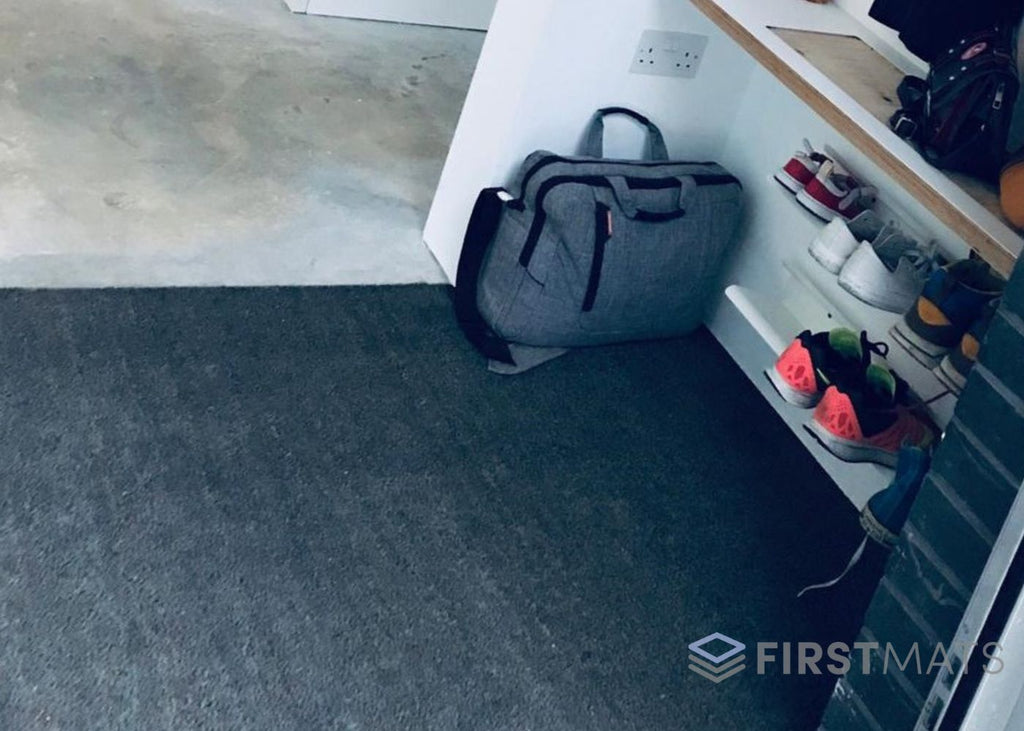 Grey Coir Matting Cut to Size Buy Online at First Mats UK