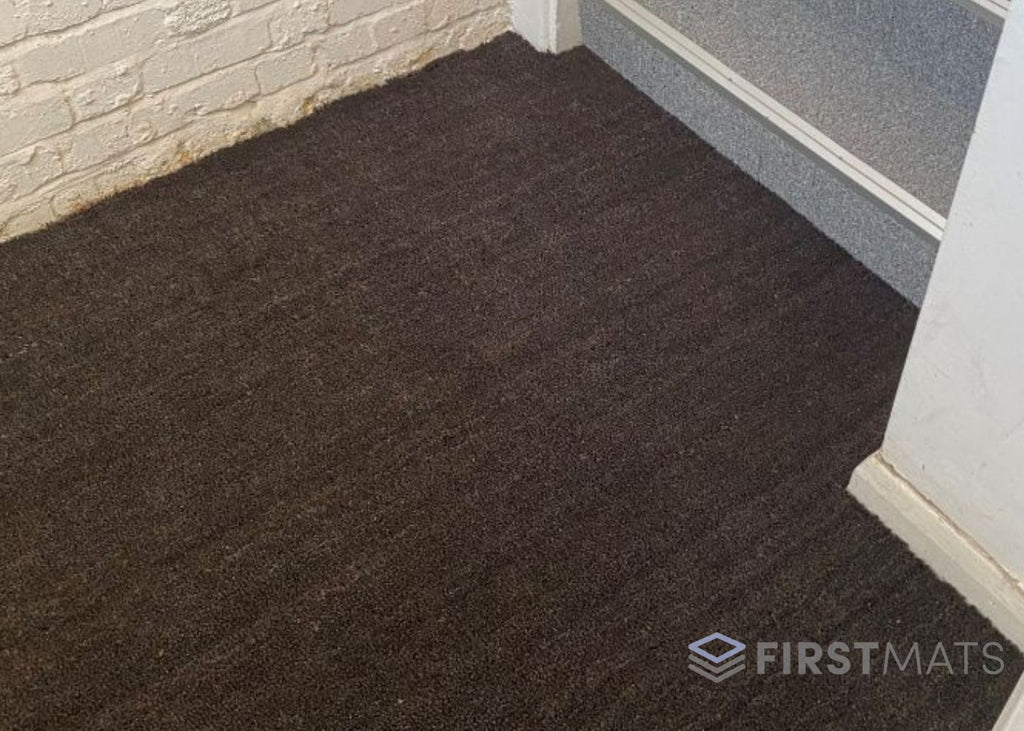 Grey Coir Matting Cut to Size Buy Online at First Mats UK
