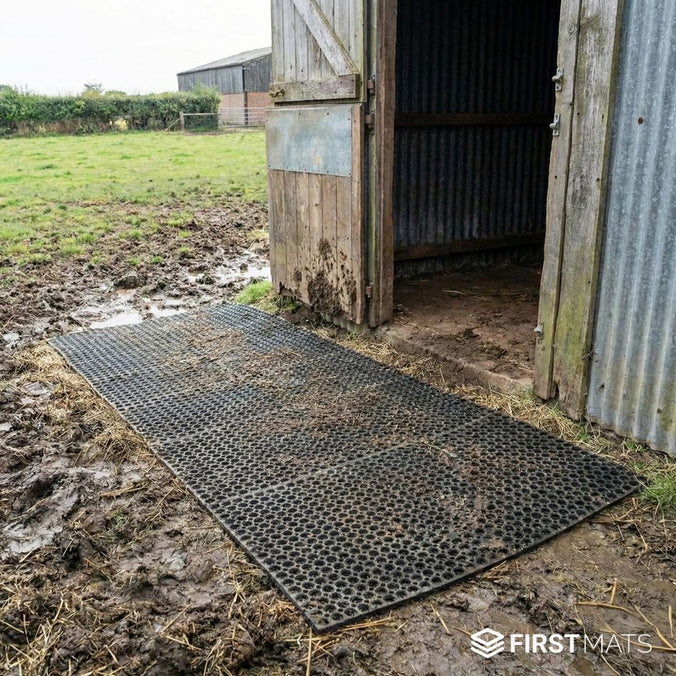 Ground-Stabiliser Mud Mat Tiles